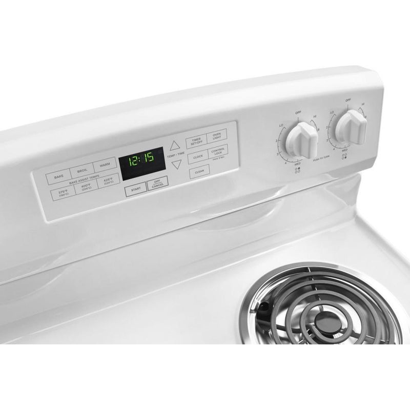 Amana 30-inch Freestanding Electric Range YACR4503SFW IMAGE 3