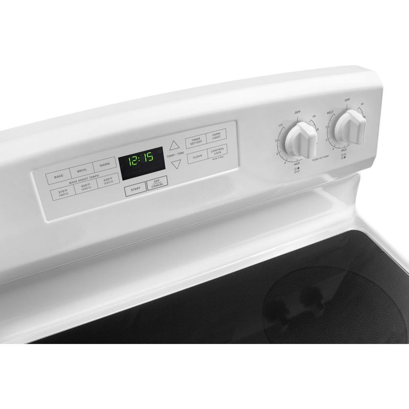 Amana 30-inch Freestanding Electric Range YAER6303MFW IMAGE 3