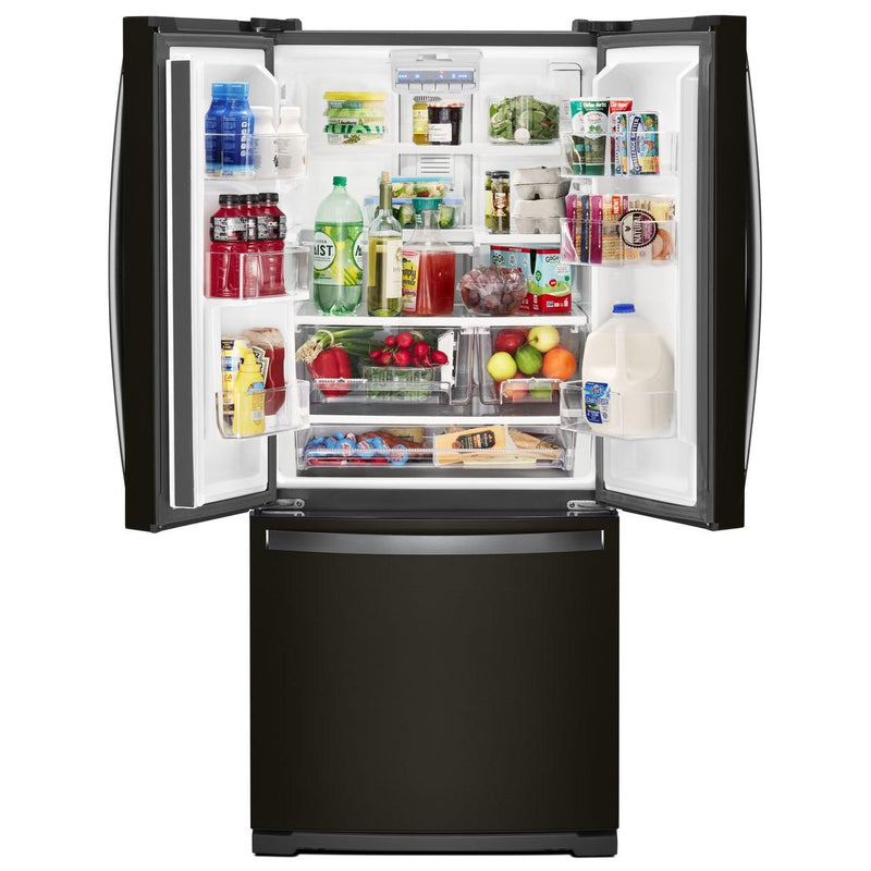 Whirlpool 30-inch, 19.68 cu. ft. French 3-Door Refrigerator WRF560SMHV IMAGE 2