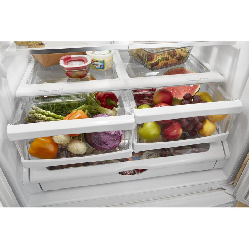 Whirlpool 36-inch, 20.0 cu. ft. Counter-Depth French 3-Door Refrigerator WRF540CWHV IMAGE 7