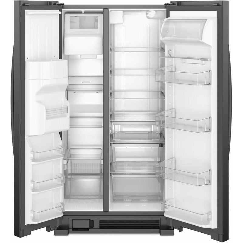 Whirlpool 33-inch, 21.4 cu. ft. Side-By-Side Refrigerator WRS321SDHB IMAGE 2