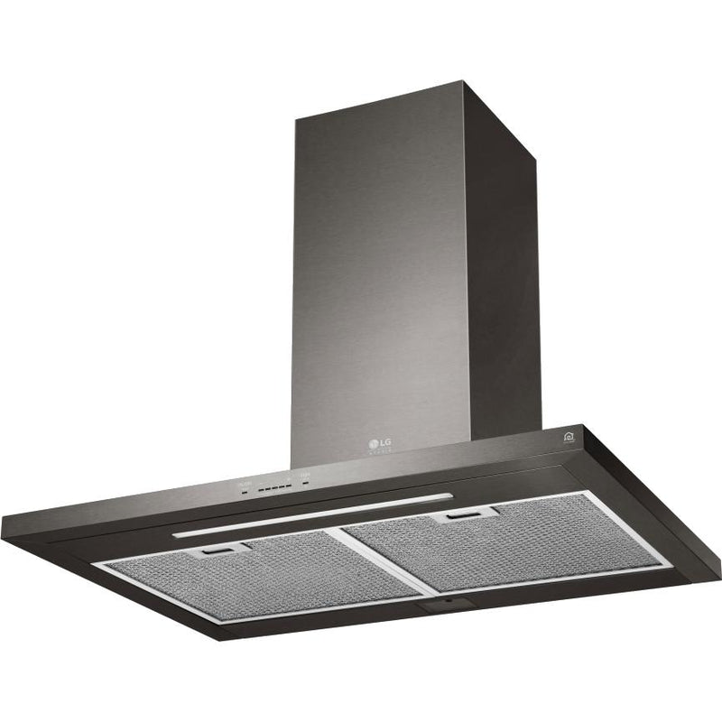 LG STUDIO 30-inch Wall Mount Range Hood with Wi-Fi LSHD3089BD IMAGE 6