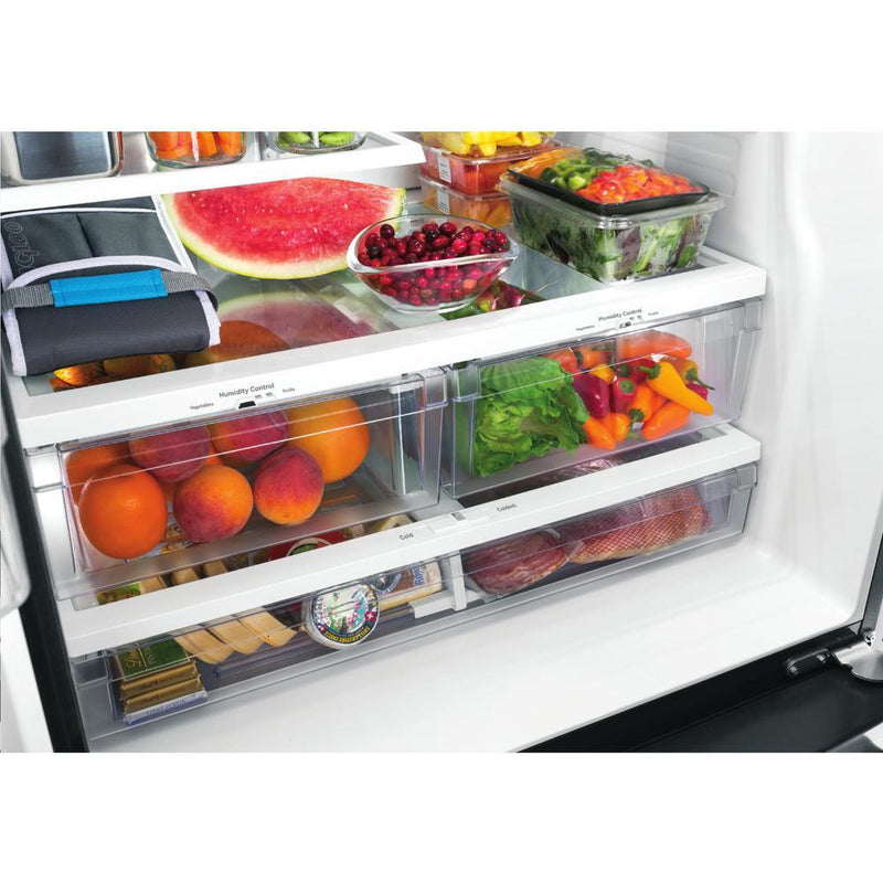 GE 36-inch, 25.6 cu. ft. French 3-Door Refrigerator GFE26JMMES IMAGE 11