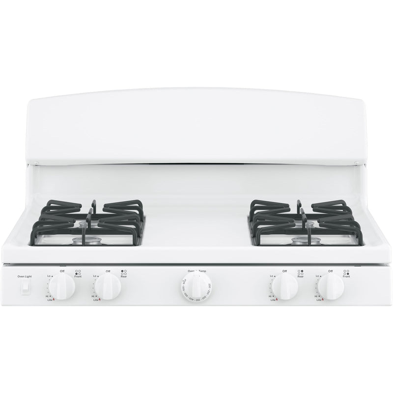 GE 30-inch Freestanding Gas Range JCGBS10DEMWW IMAGE 2