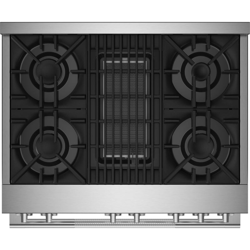 JennAir 36-inch Freestanding Gas Range with JennAir® Culinary Center JGRP636HL IMAGE 2