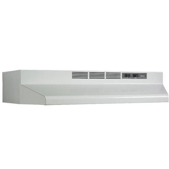 Broan 24-inch Economy Under Cabinet Range Hood BU224WH IMAGE 1