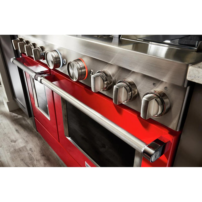 KitchenAid 48-inch Freestanding Dual Fuel Range with Even-Heat™ True Convection KFDC558JPA IMAGE 5