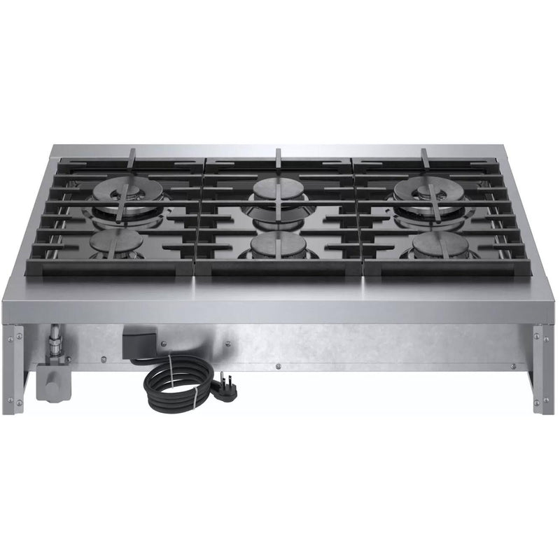 Bosch 36-inch Built-in Gas Rangetop with OptiSim® Burner RGM8658UC IMAGE 12