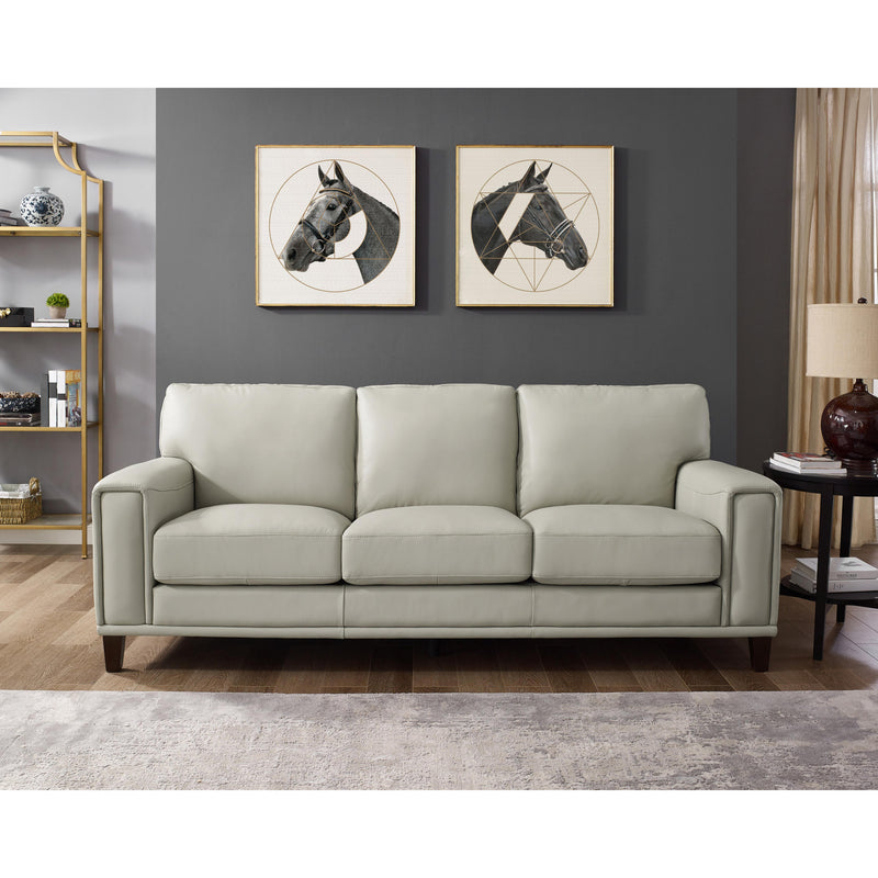 Amax Leather Harper Stationary Leather Sofa 6982-30-2515 IMAGE 2