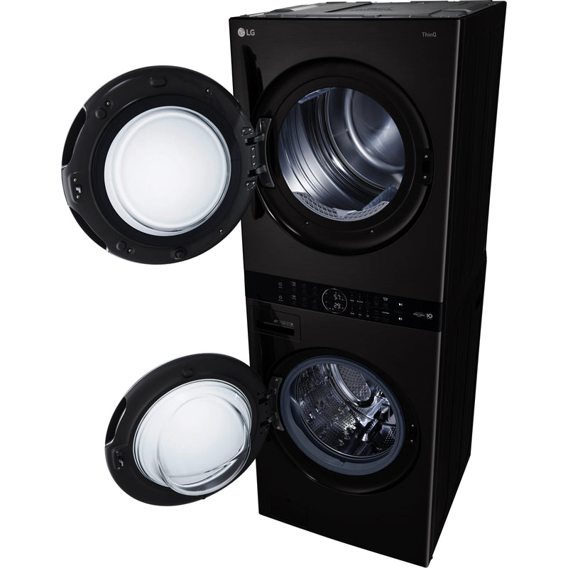 LG Stacked Washer/Dryer Electric Laundry Center with TurboWash™ 360 Technology WKEX200HBA IMAGE 14