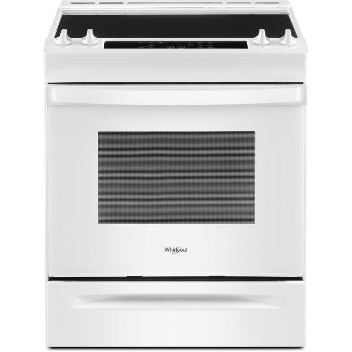 Whirlpool 30-inch Freestanding Electric Range with Frozen Bake™ Technology YWEE515S0LW IMAGE 1