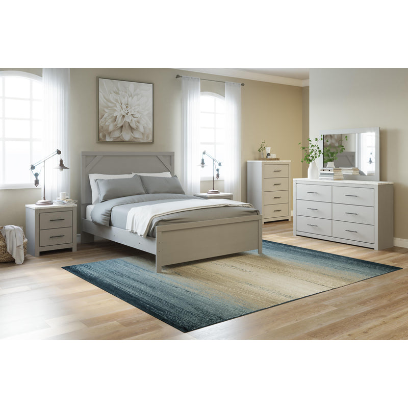 Signature Design by Ashley Cottonburg 6-Drawer Dresser with Mirror B1192-31/B1192-36 IMAGE 5