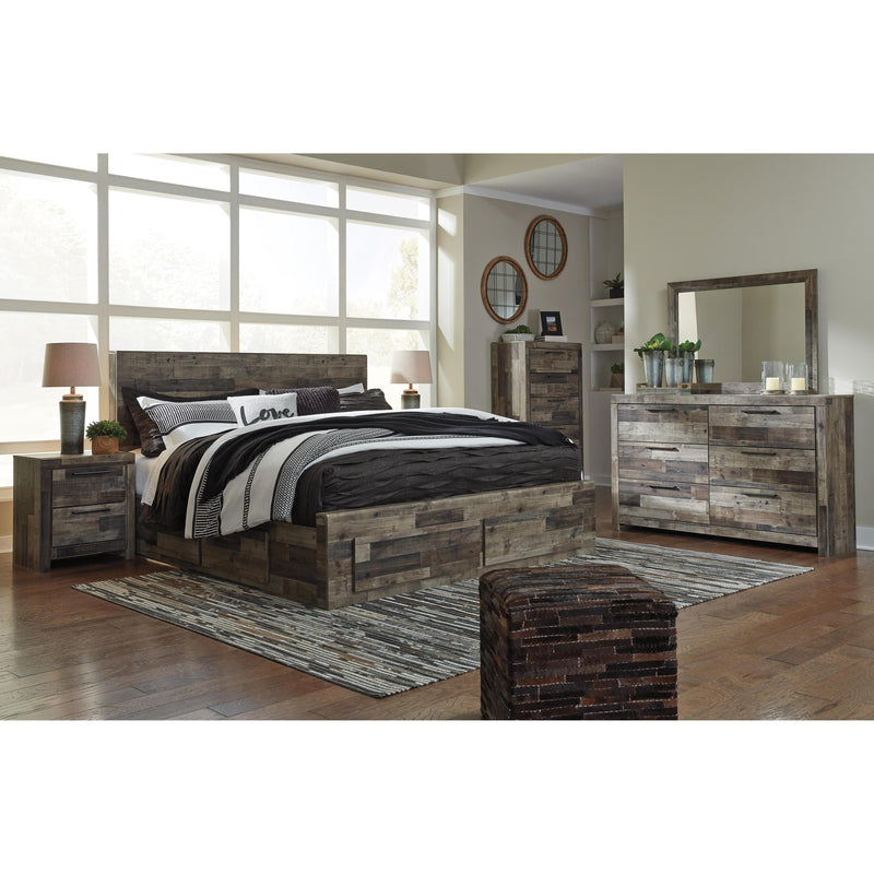 Benchcraft Derekson Queen Panel Bed with Storage B100-13/B200-57/B200-54S/B200-60/B200-95 IMAGE 8