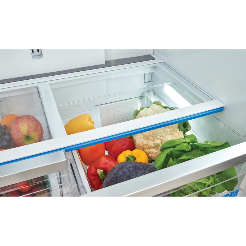 Frigidaire Gallery 36-inch, 22.6 cu. ft. French 3-Door Refrigerator with Dispenser GRFC2353AF IMAGE 7