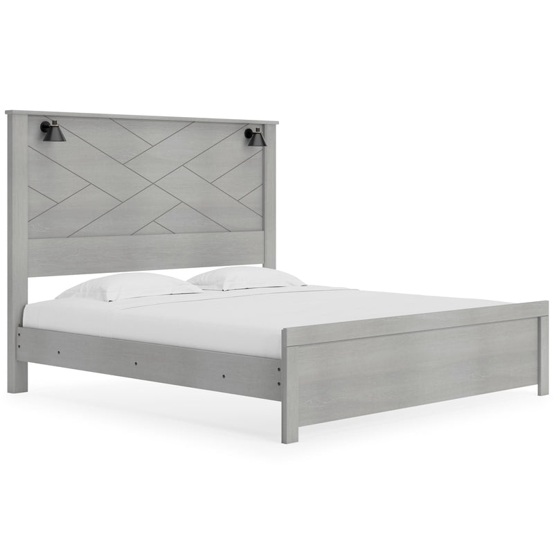 Signature Design by Ashley Cottonburg King Panel Bed B1192-58/B1192-56/B1192-99 IMAGE 1