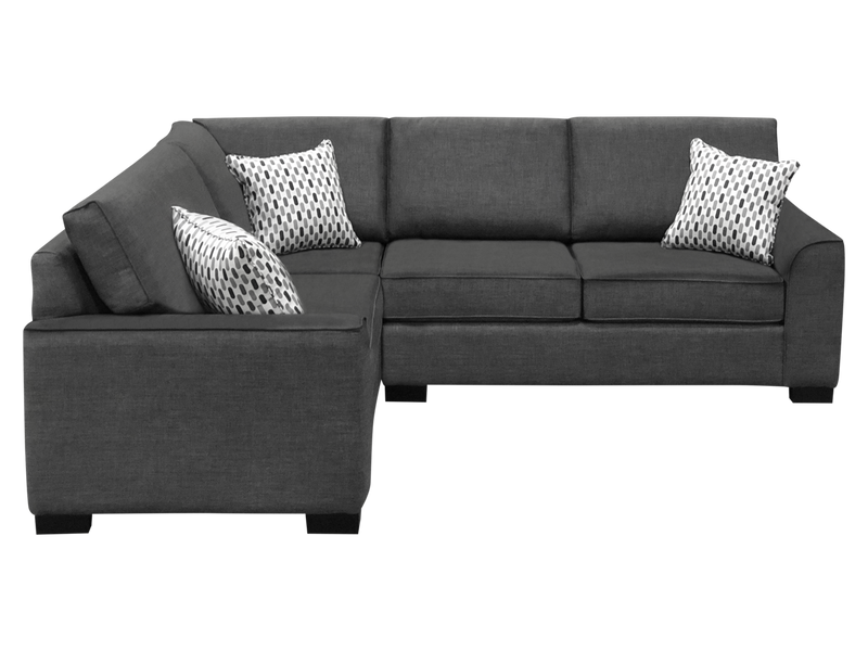 Moberly 2-Pc Fabric Sectional by Elite