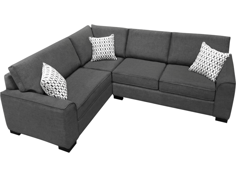 Moberly 2-Pc Fabric Sectional by Elite